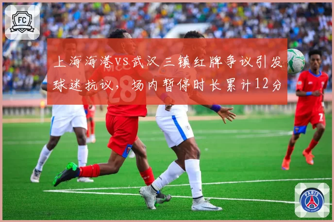 上海海港vs武汉三镇红牌争议引发球迷抗议，场内暂停时长累计12分钟创纪录